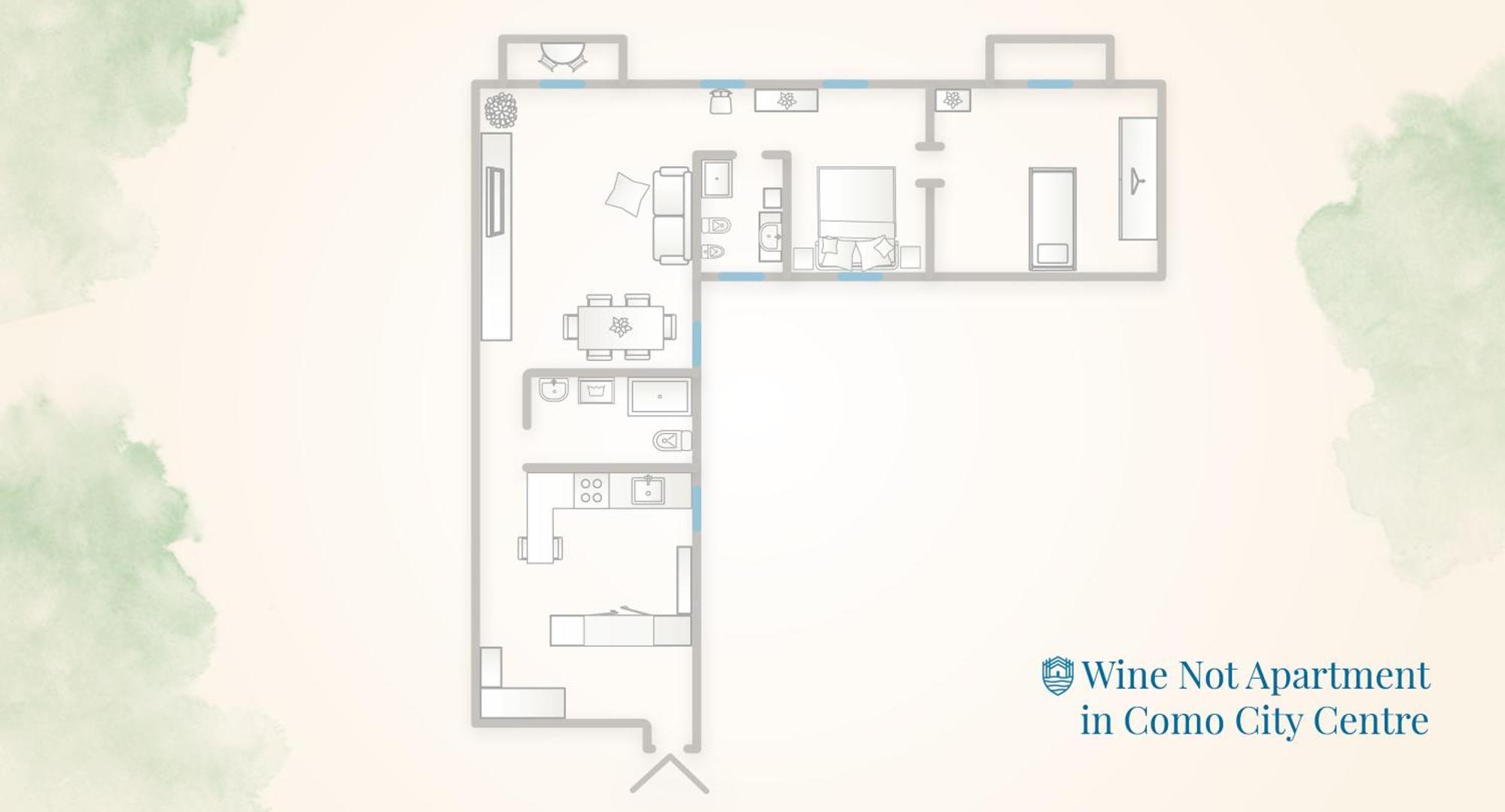 Wine Not Apartment In Como City Centre Екстер'єр фото